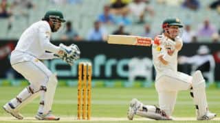David Warner leads Australia's reply against Pakistan; hosts trail by 312 at tea, Day 3